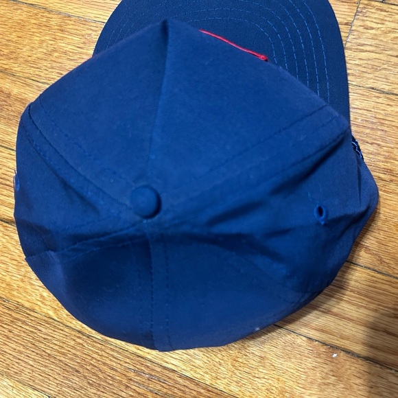 Borgess Helicopter Flight Hat Blue Snapback Baseball Cap - Picture 3 of 6